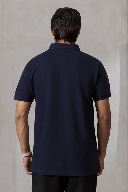 Contrast Placket Polo - 6004