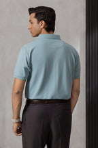 Contrast Placket Polo - 6004