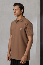 Contrast Placket Polo - 6004