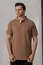 Contrast Placket Polo - 6004