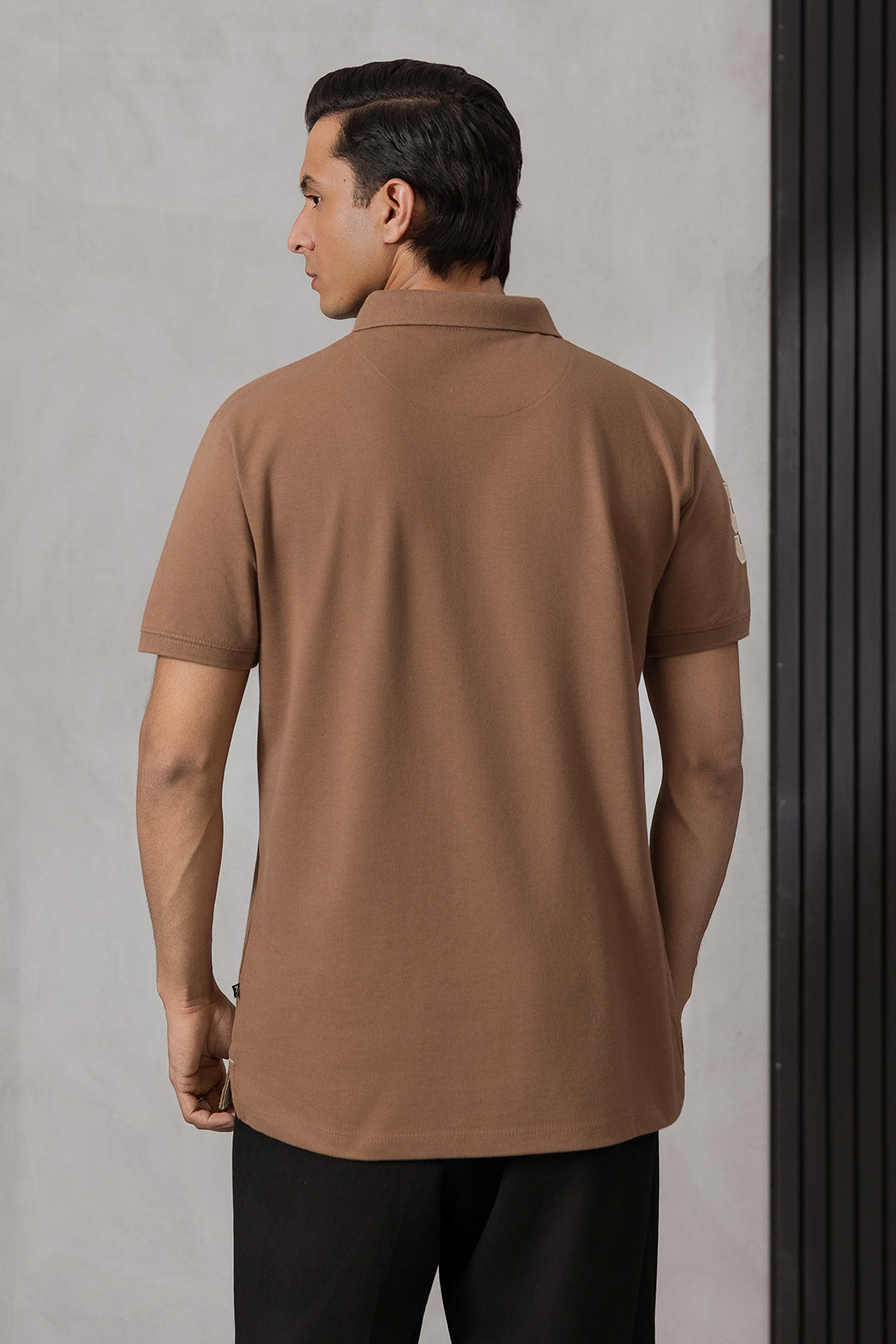 Contrast Placket Polo - 6004