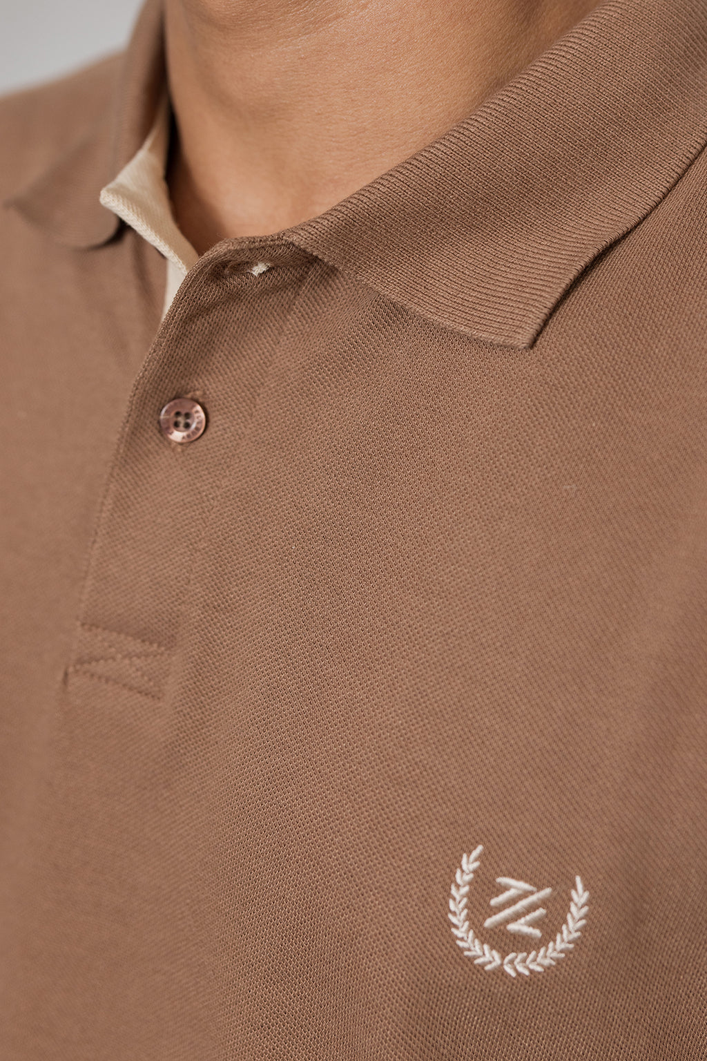Contrast Placket Polo - 6004