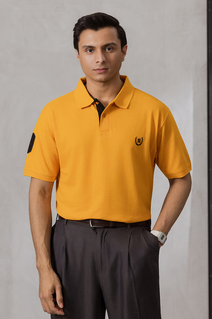 Contrast Placket Polo - 6004