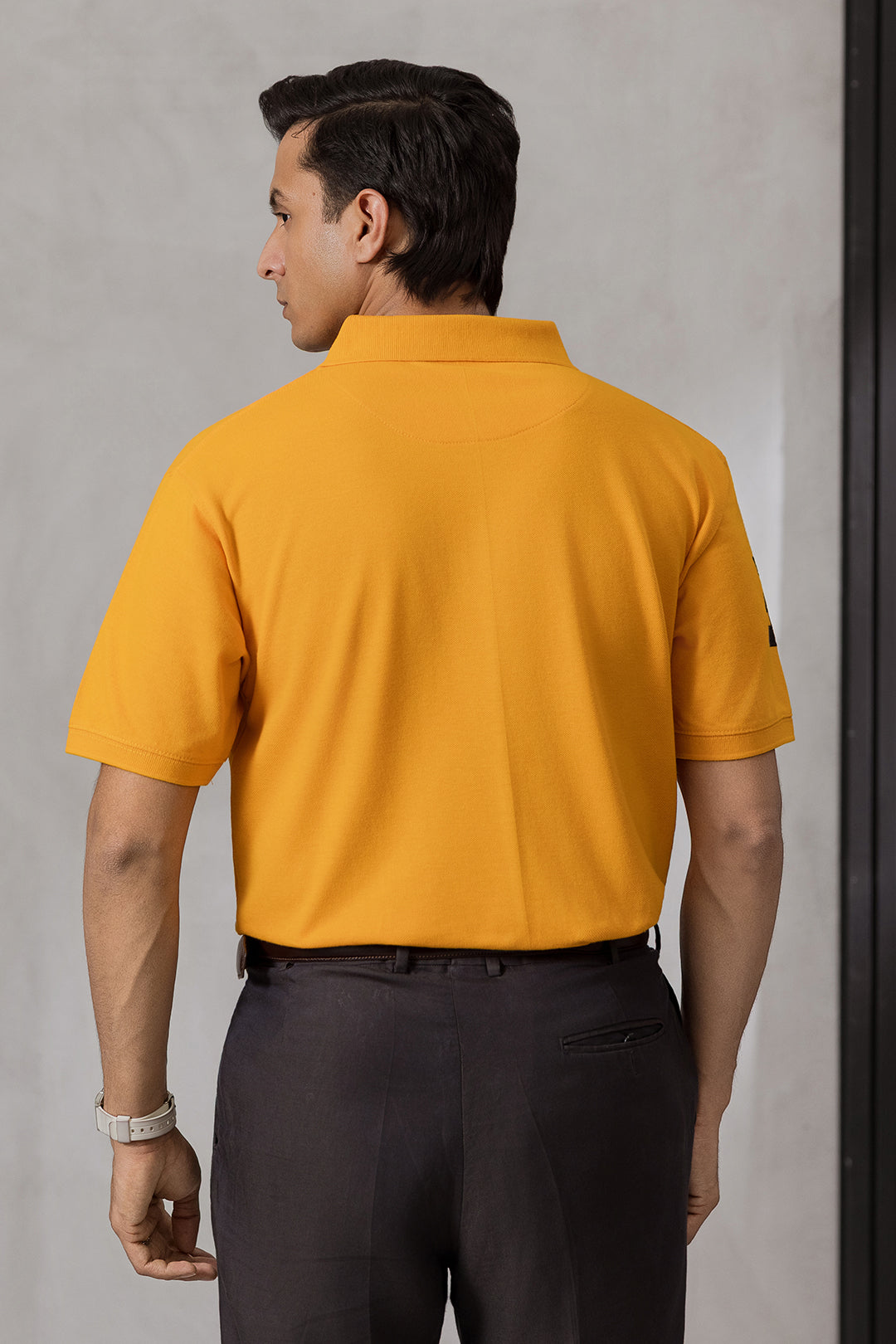 Contrast Placket Polo - 6004