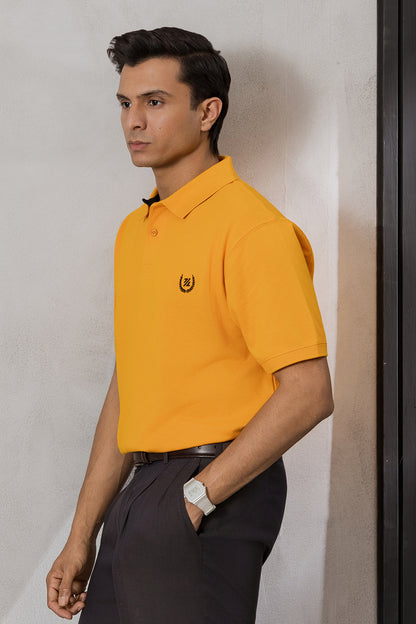 Contrast Placket Polo - 6004
