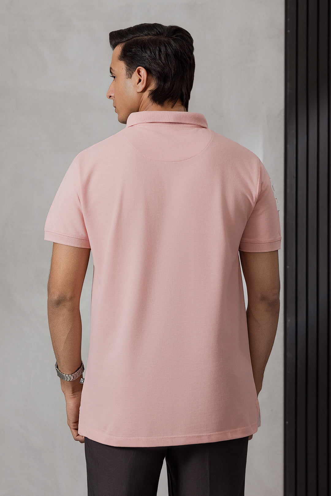 Contrast Placket Polo - 6004