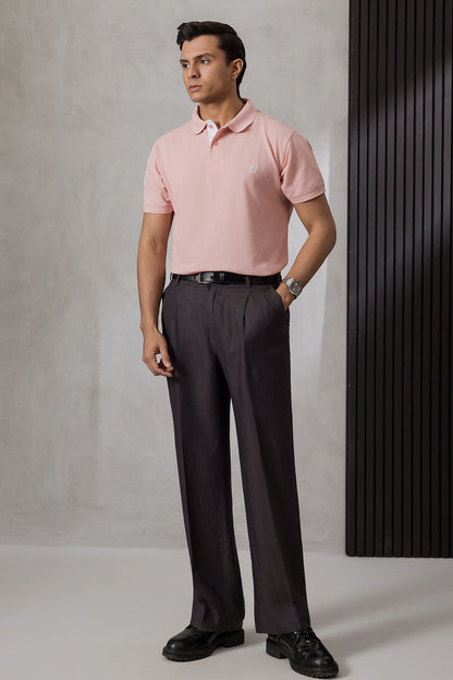 Contrast Placket Polo - 6004