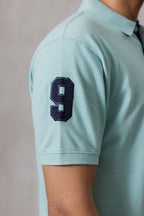 Contrast Placket Polo - 6004