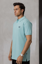 Contrast Placket Polo - 6004