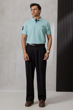 Contrast Placket Polo - 6004