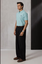 Contrast Placket Polo - 6004