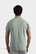 Textured Johnny Collar Polo - 5004