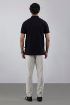 Textured Johnny Collar Polo - 5005