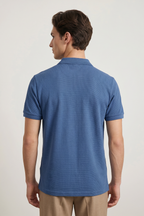Textured Johnny Collar Polo - 5005