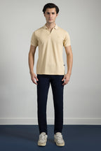 Textured Johnny Collar Polo - 5005