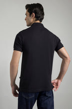 Textured Johnny Collar Polo - 5005