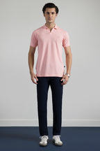 Textured Johnny Collar Polo - 5005