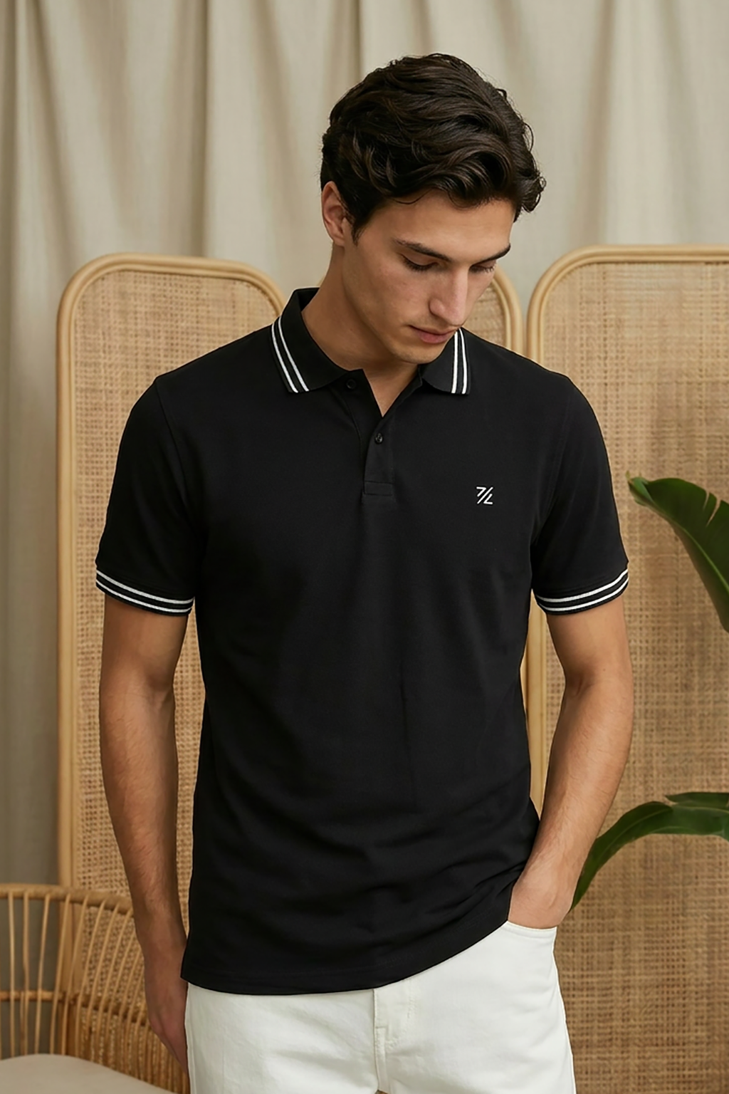 Jacquard Polo - 6001