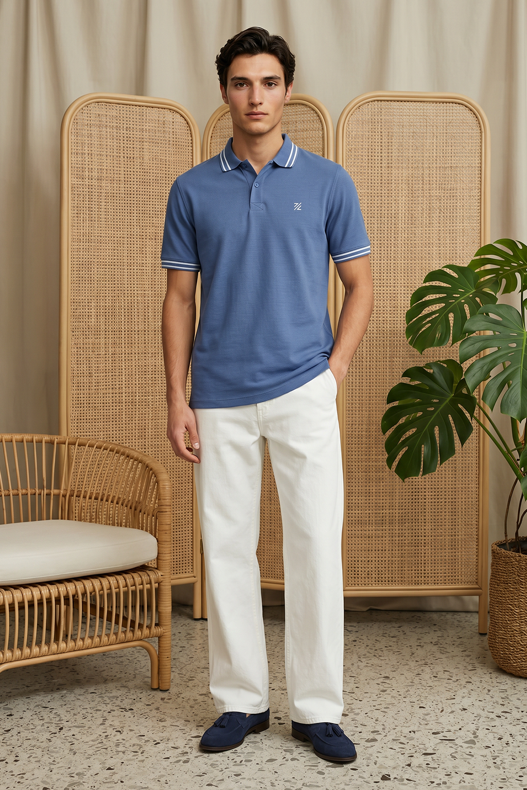 Jacquard Polo - 6001