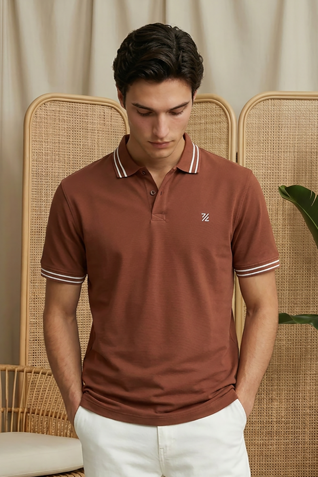 Jacquard Polo - 6001
