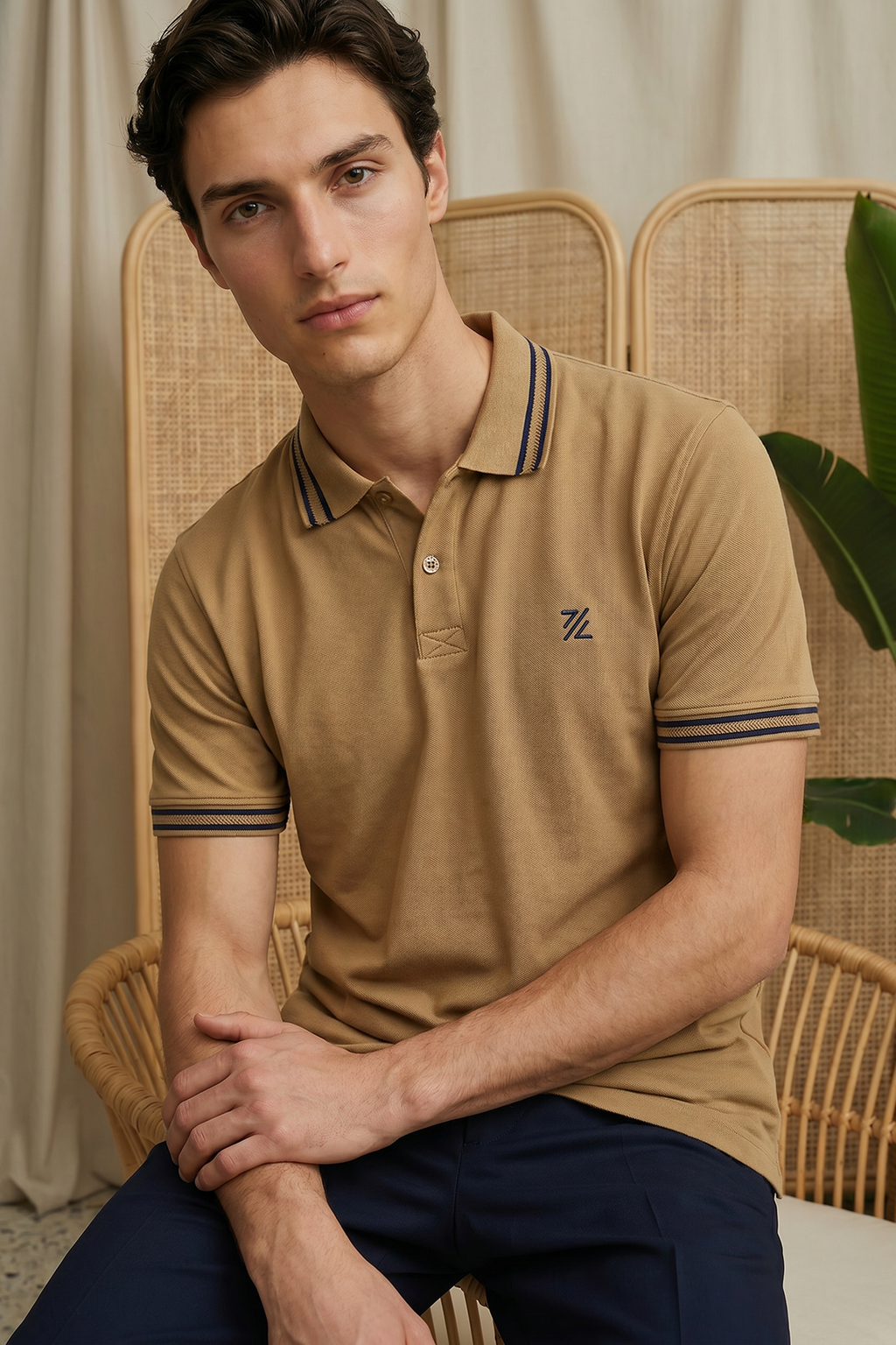 Jacquard Polo - 6001