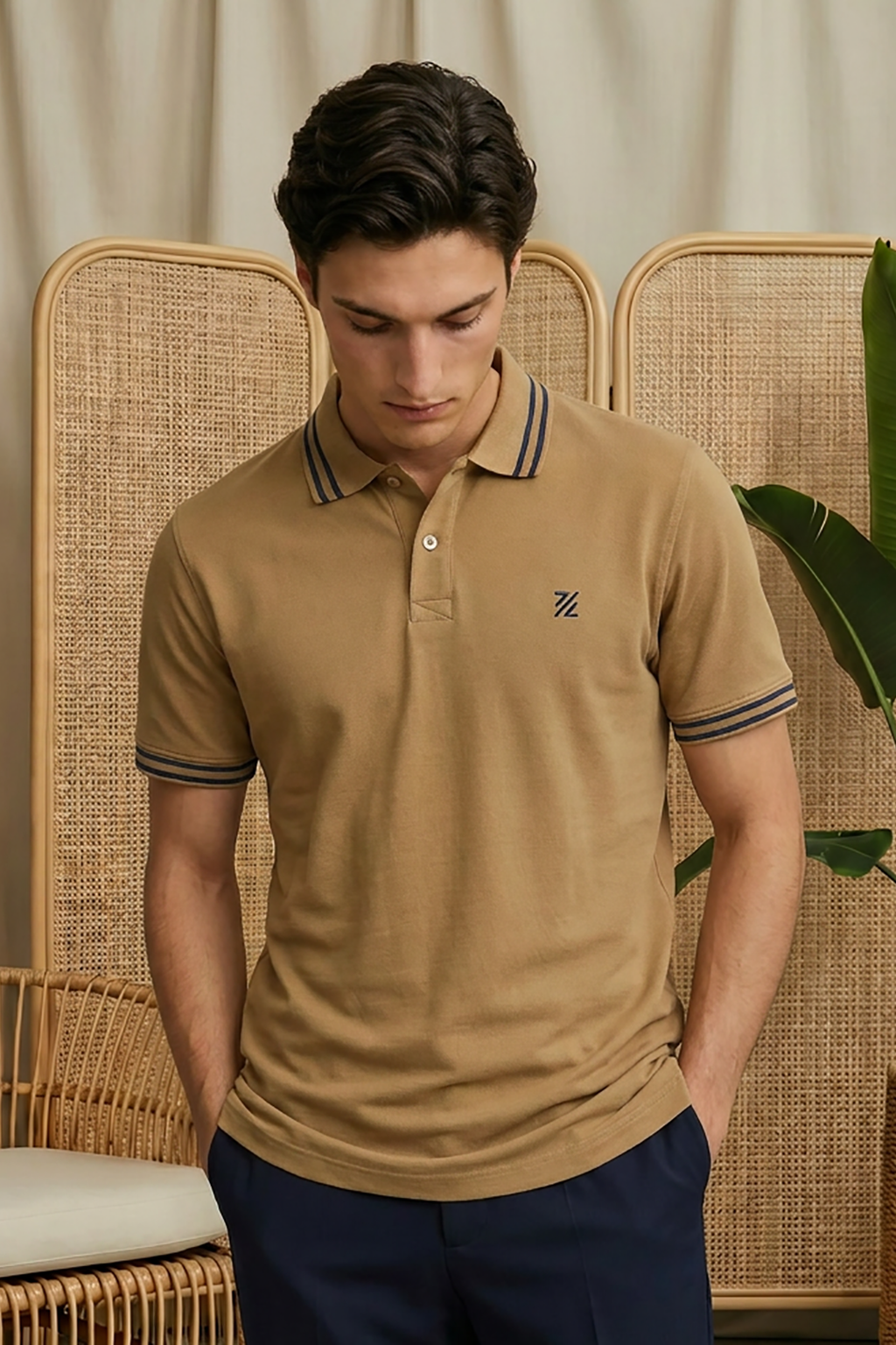 Jacquard Polo - 6001