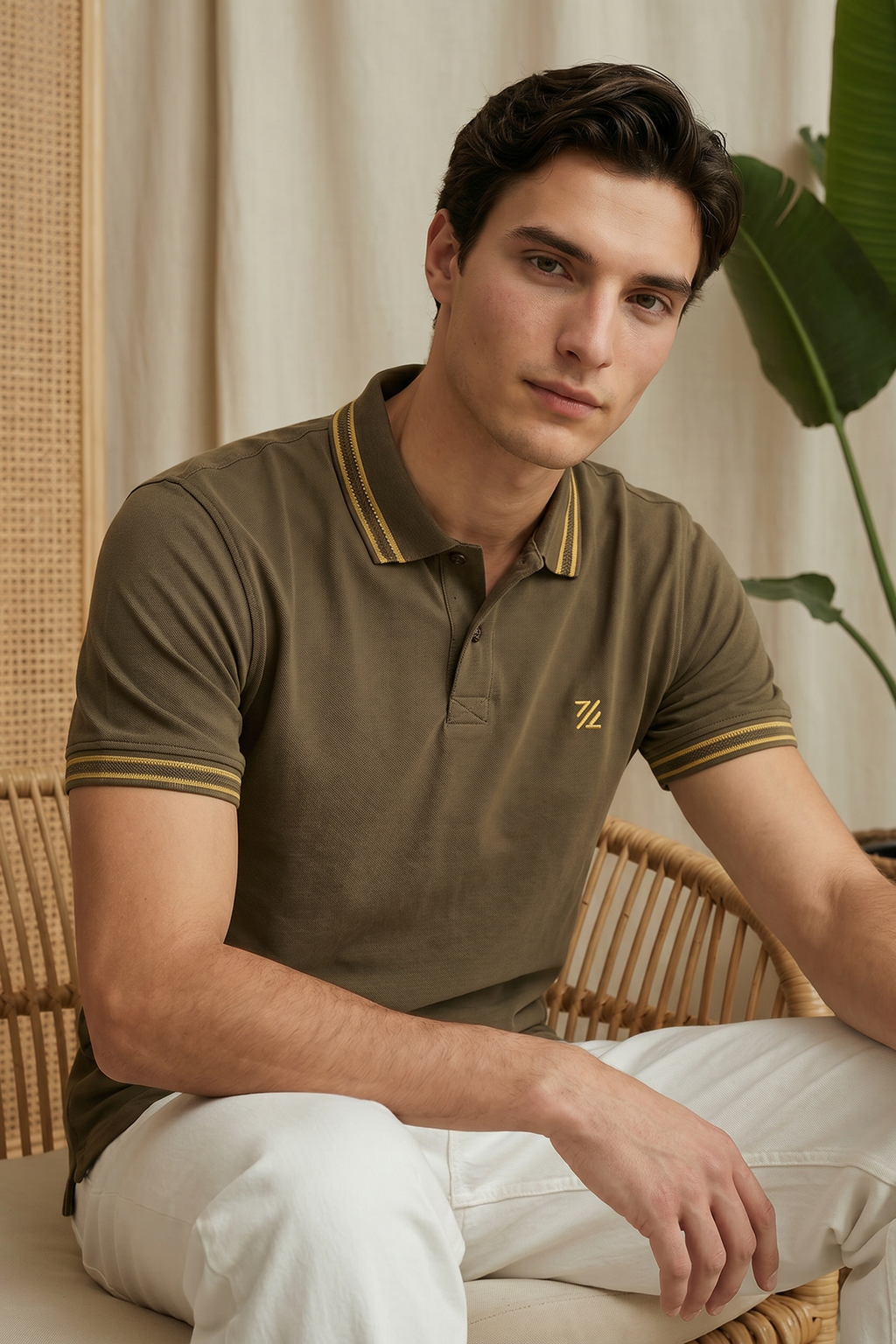 Jacquard Polo - 6001