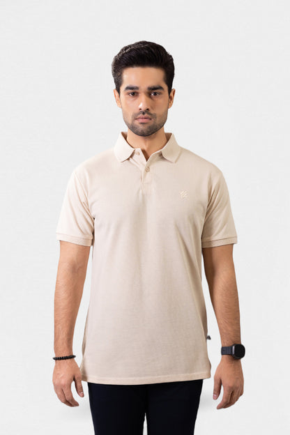 Herringbone Textured Polo - 5001