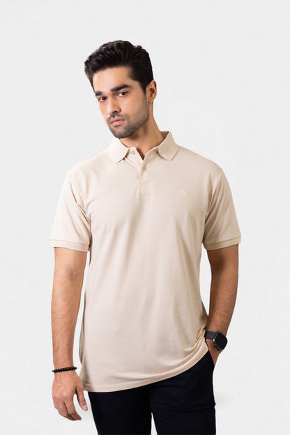 Herringbone Textured Polo - 5001