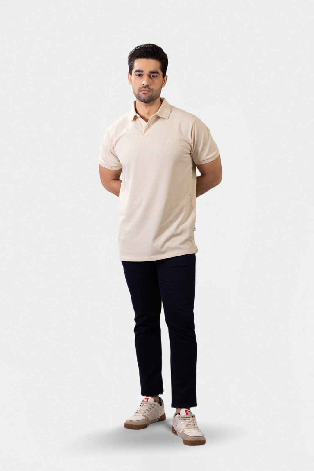 Pop Corn Knit Polo - 5001