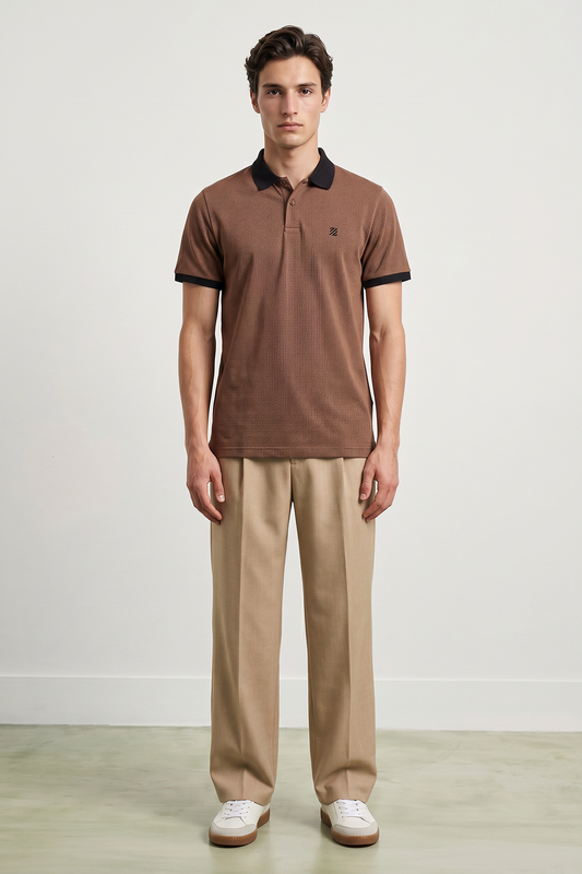 Herringbone Polo - 5002