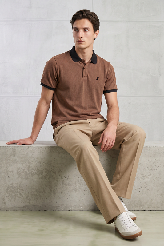 Herringbone Polo - 5002