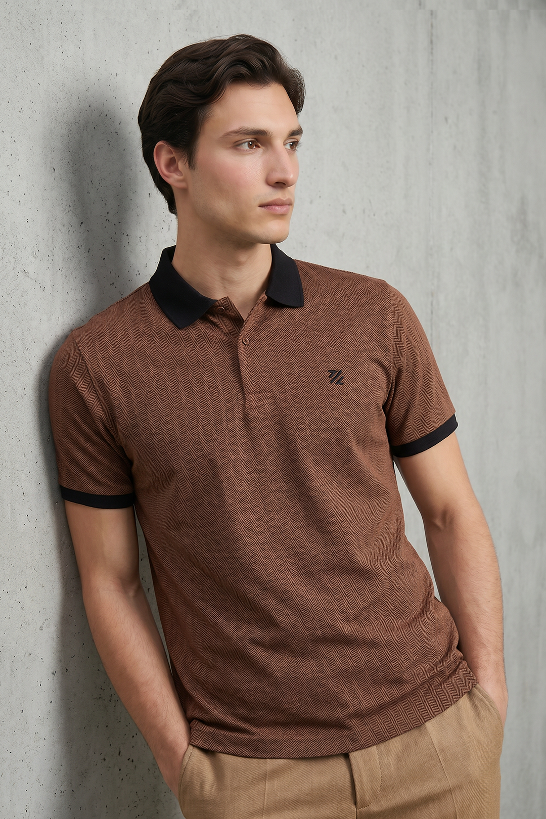 Herringbone Polo - 5002