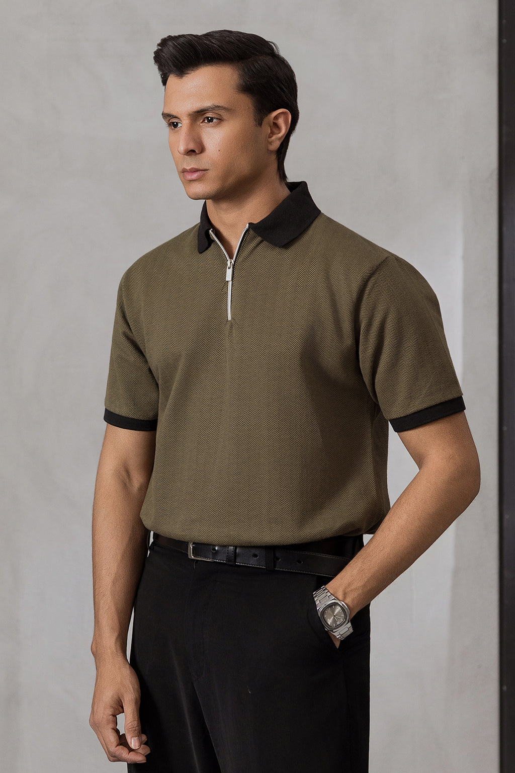Herringbone Polo - 5002