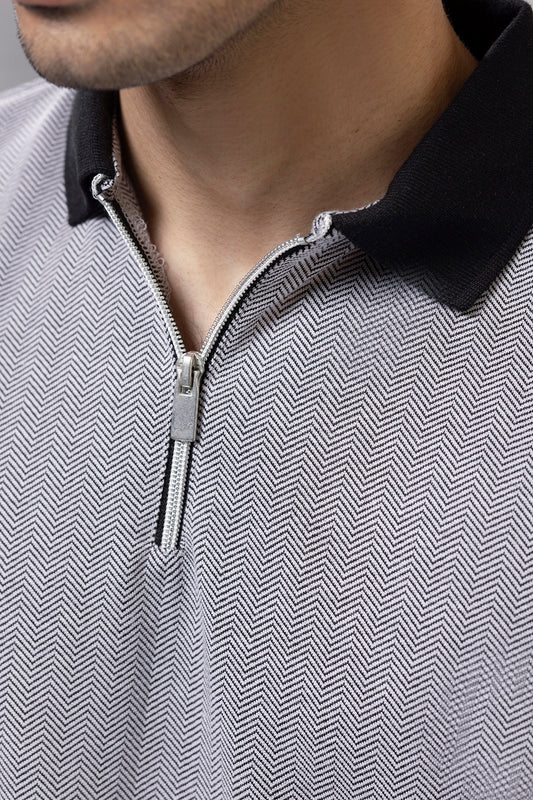 Herringbone Polo - 5002