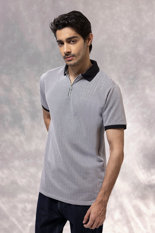 Herringbone Polo - 5002