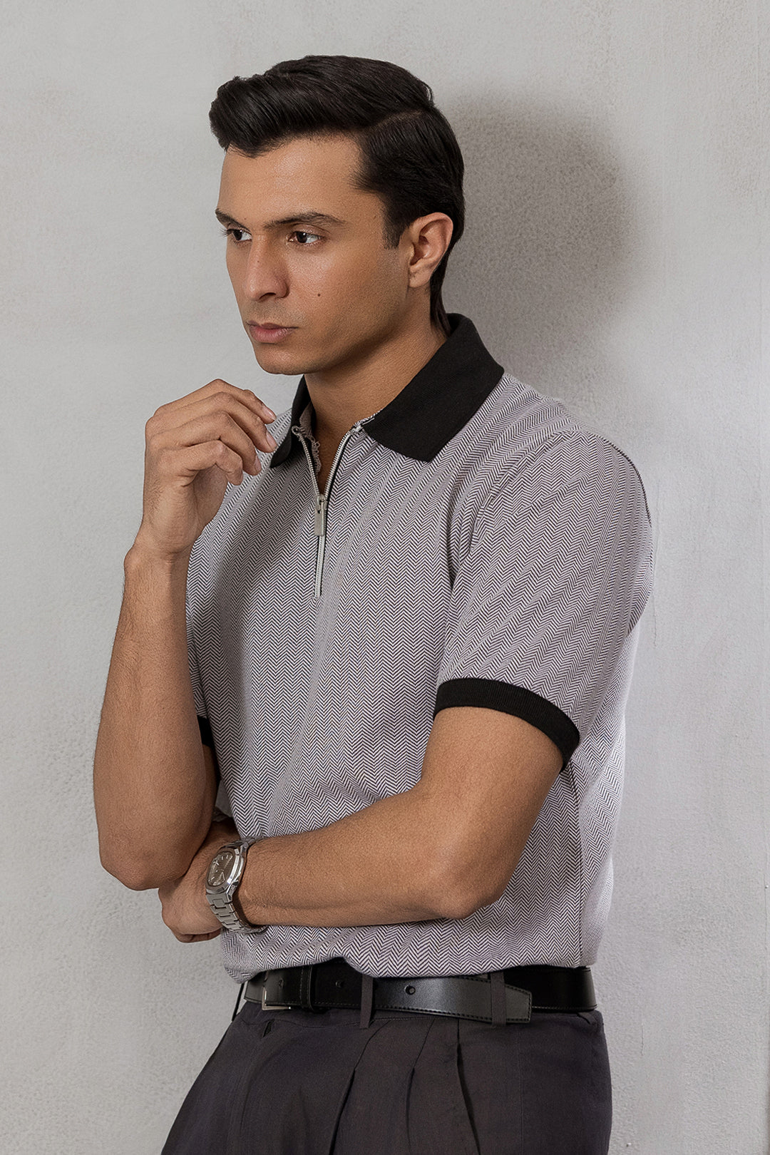 Herringbone Polo - 5002