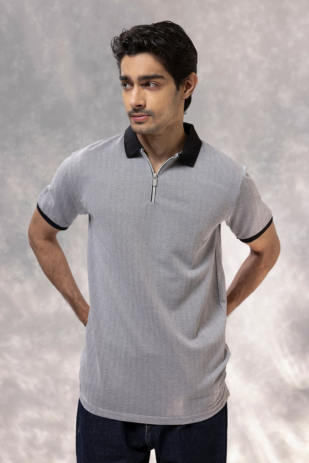 Herringbone Polo - 5002