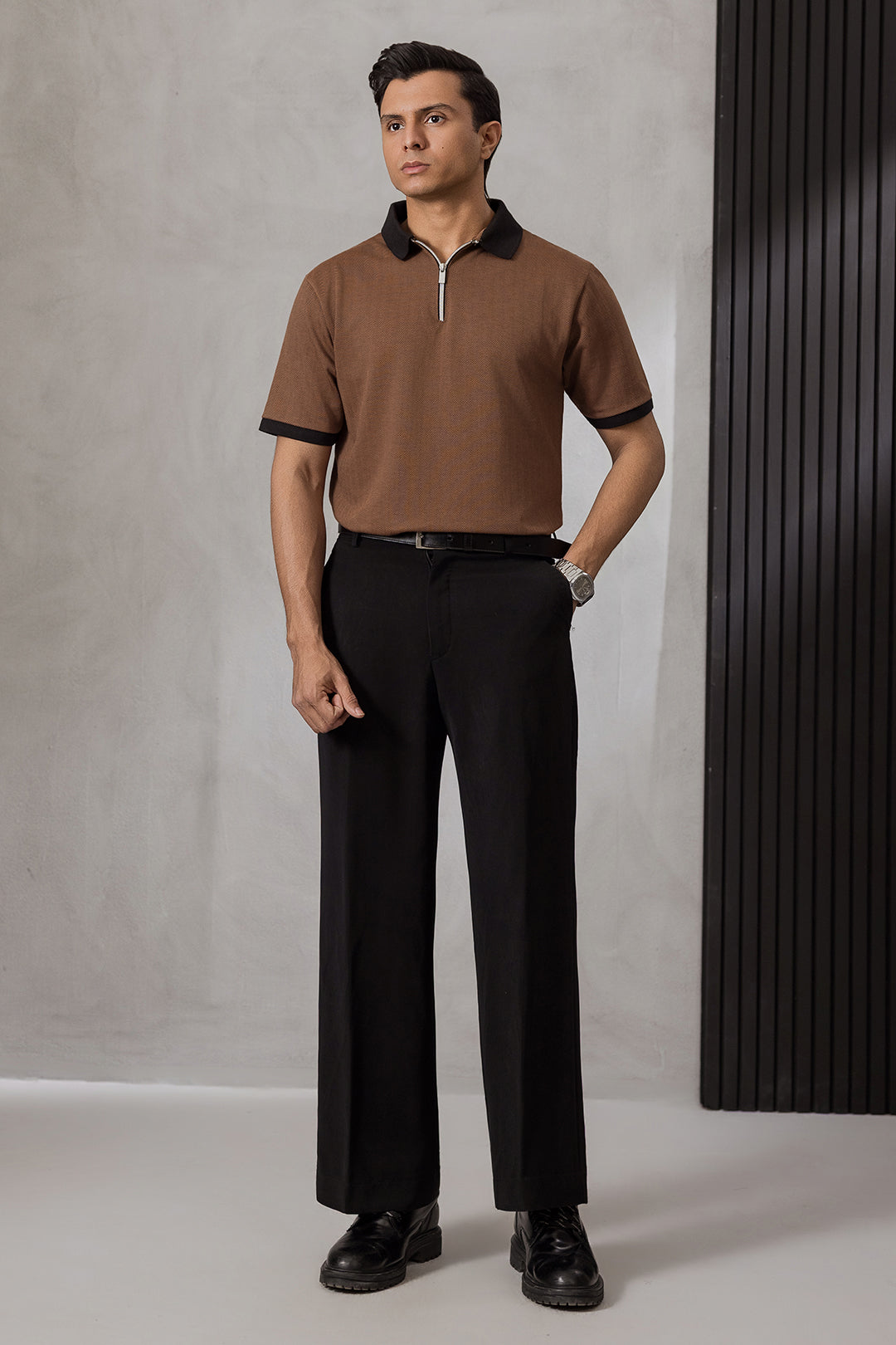 Herringbone Polo - 5002