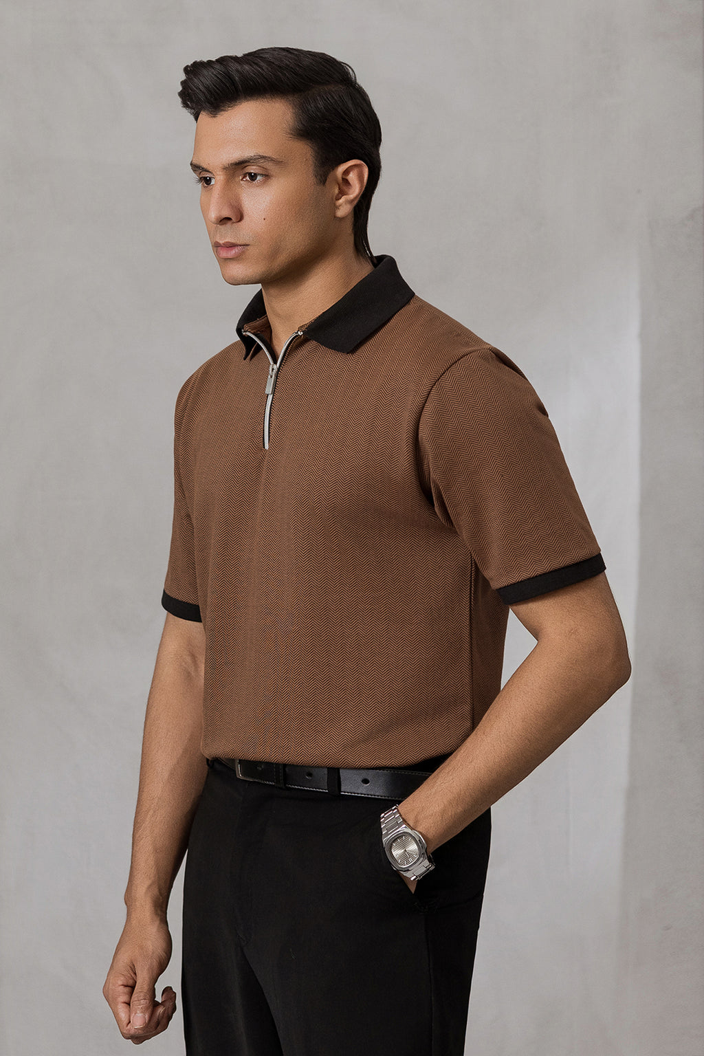 Herringbone Polo - 5002
