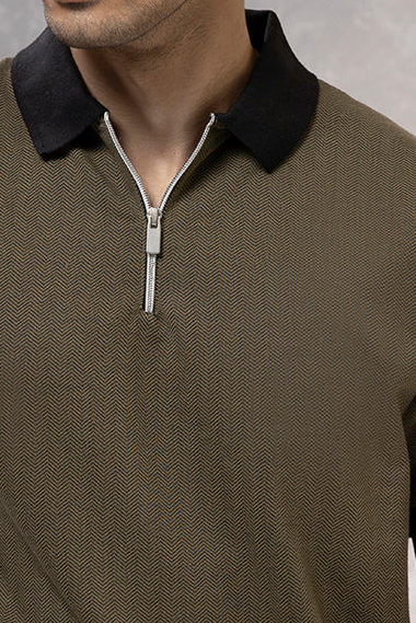 Herringbone Polo - 5002