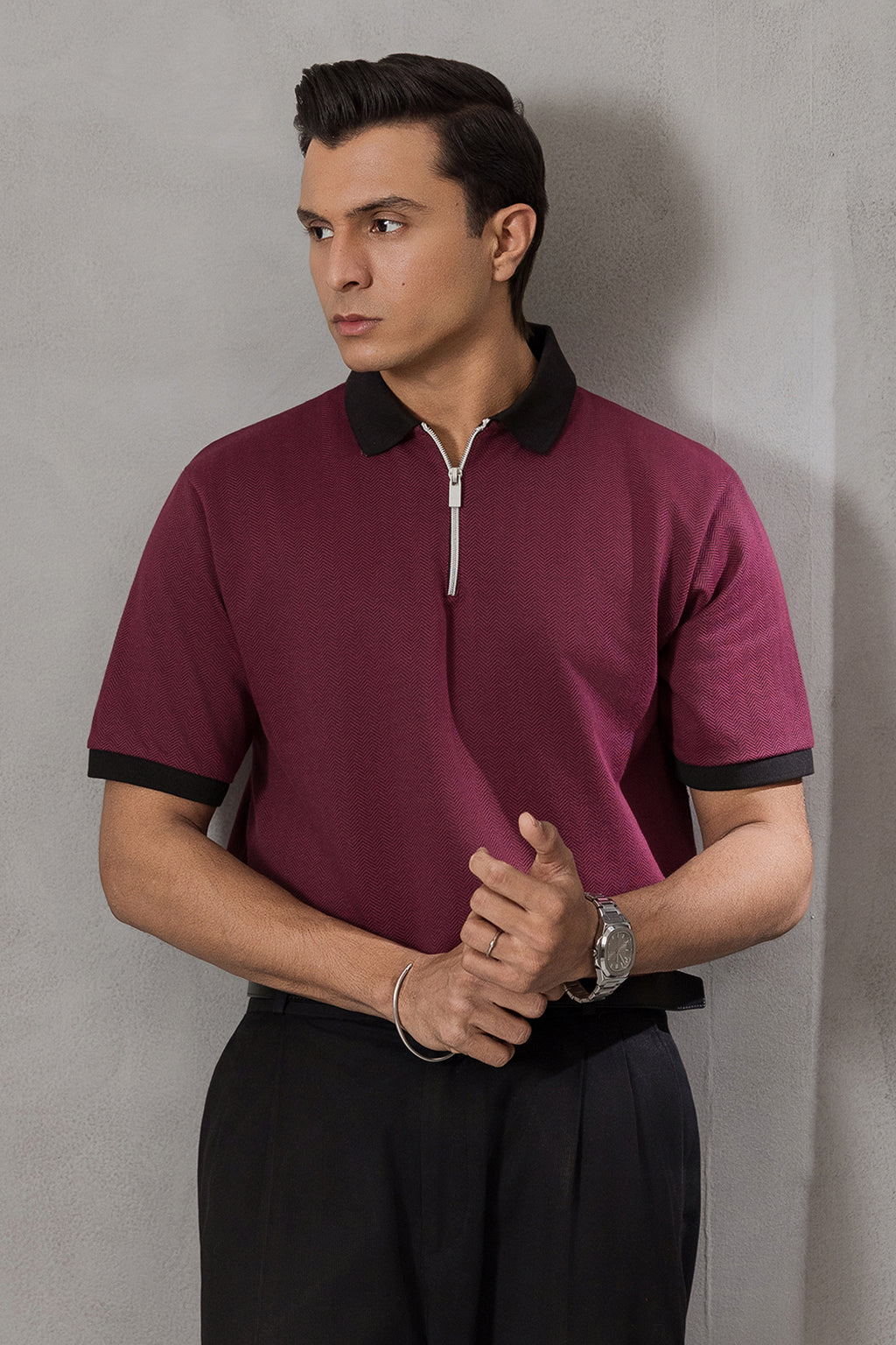 Herringbone Polo - 5002