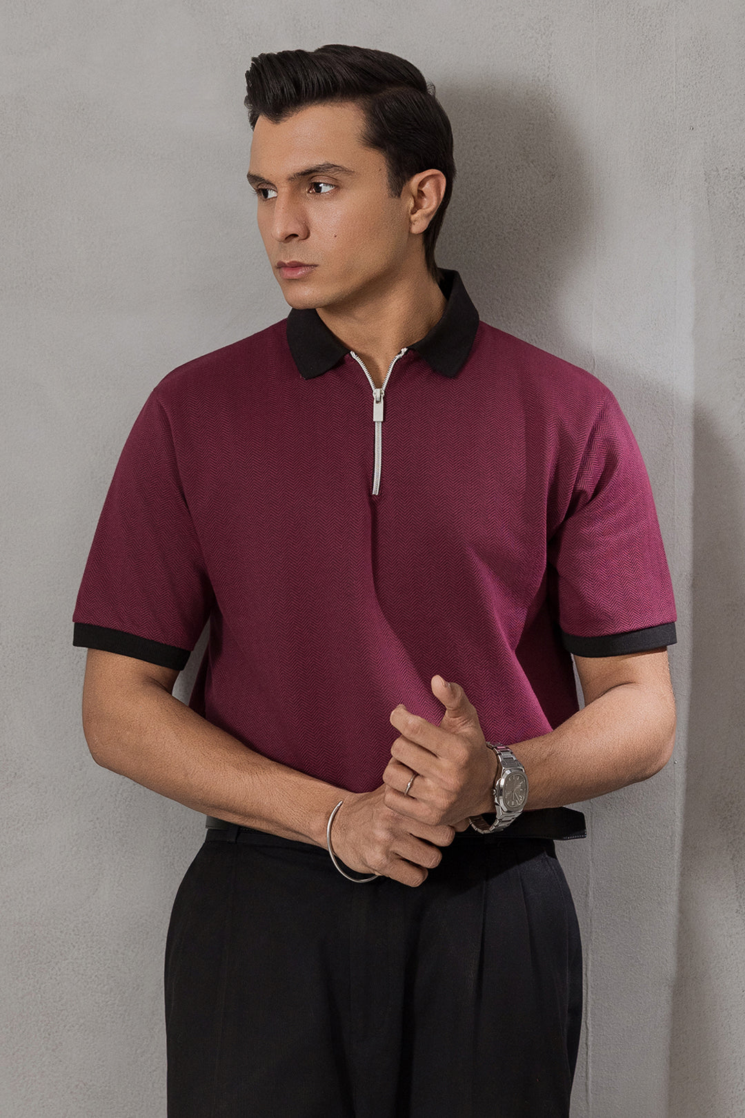 Herringbone Polo - 5002