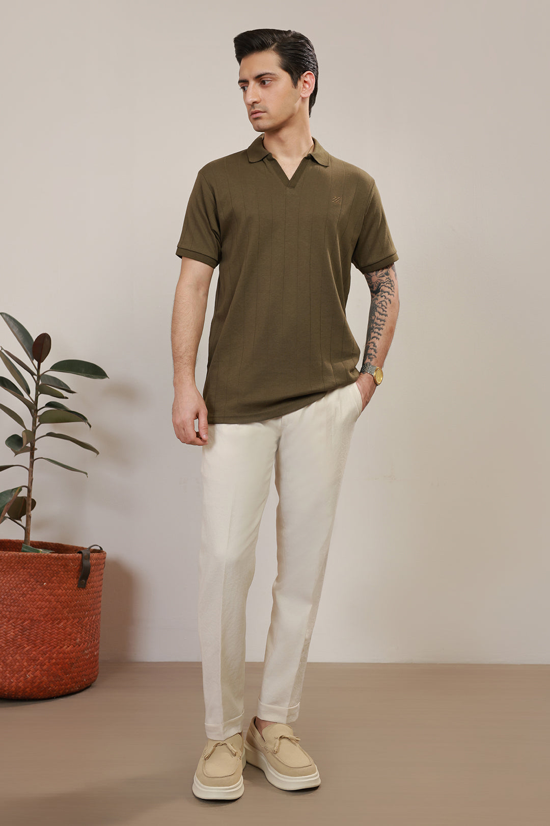Drop Needle Polo - 5004