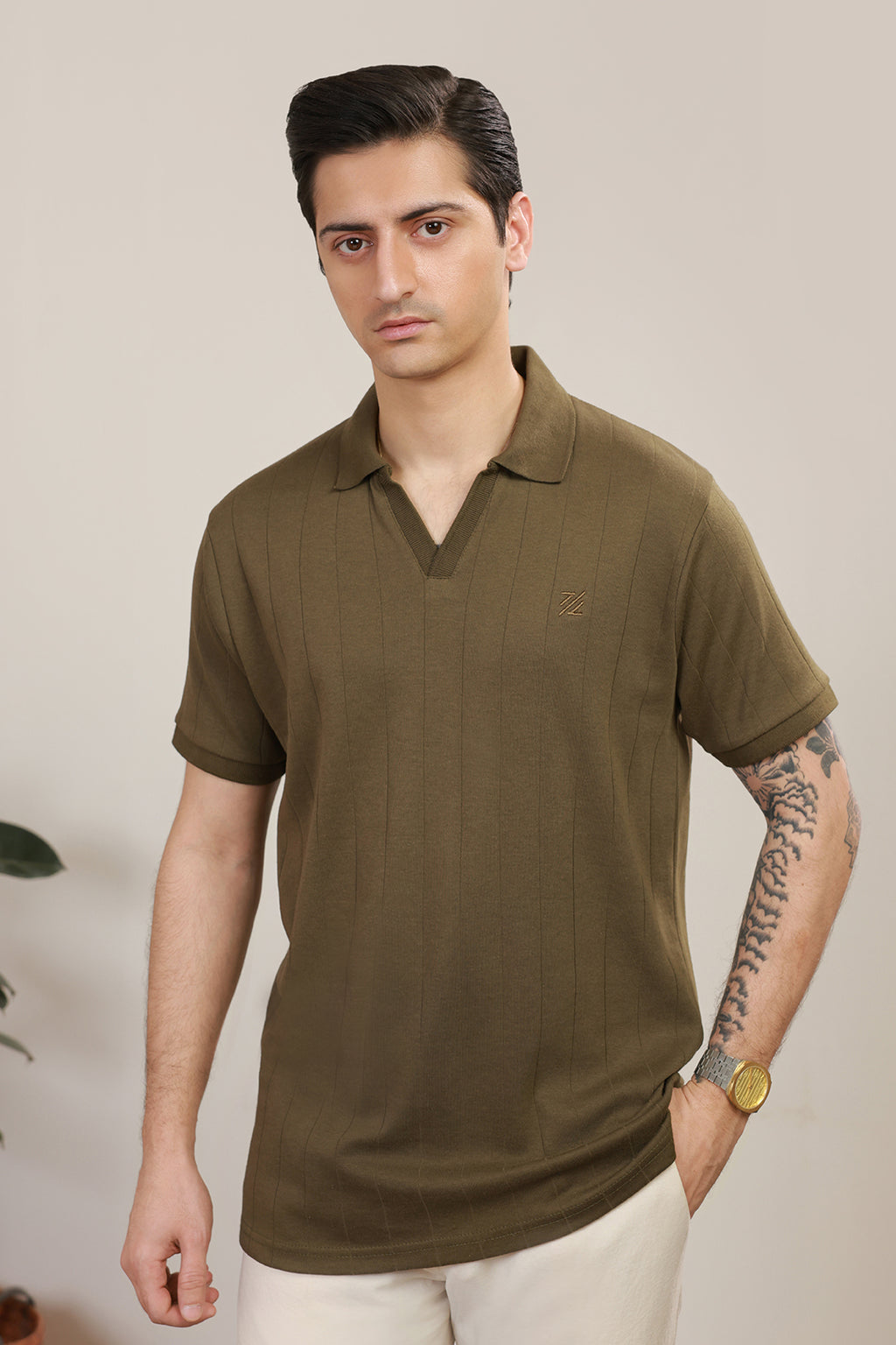 Drop Needle Polo - 5004