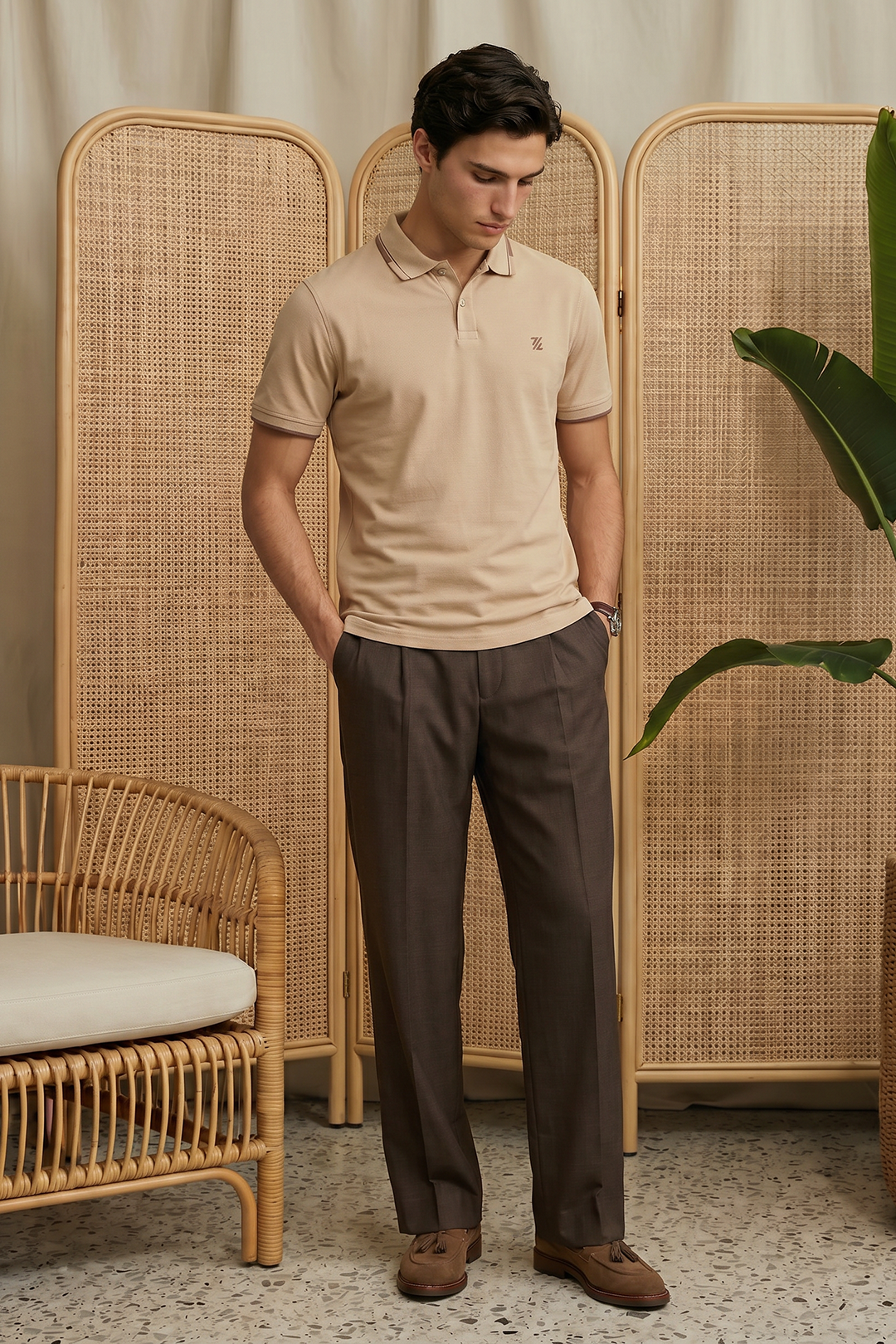 Vintage Collar Polo - 6001