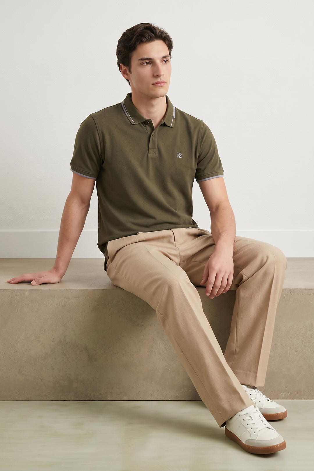Vintage Collar Polo - 6001