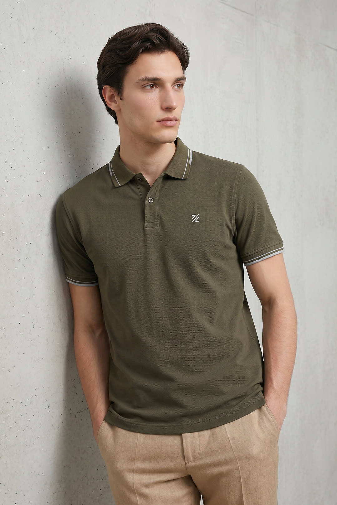 Vintage Collar Polo - 6001