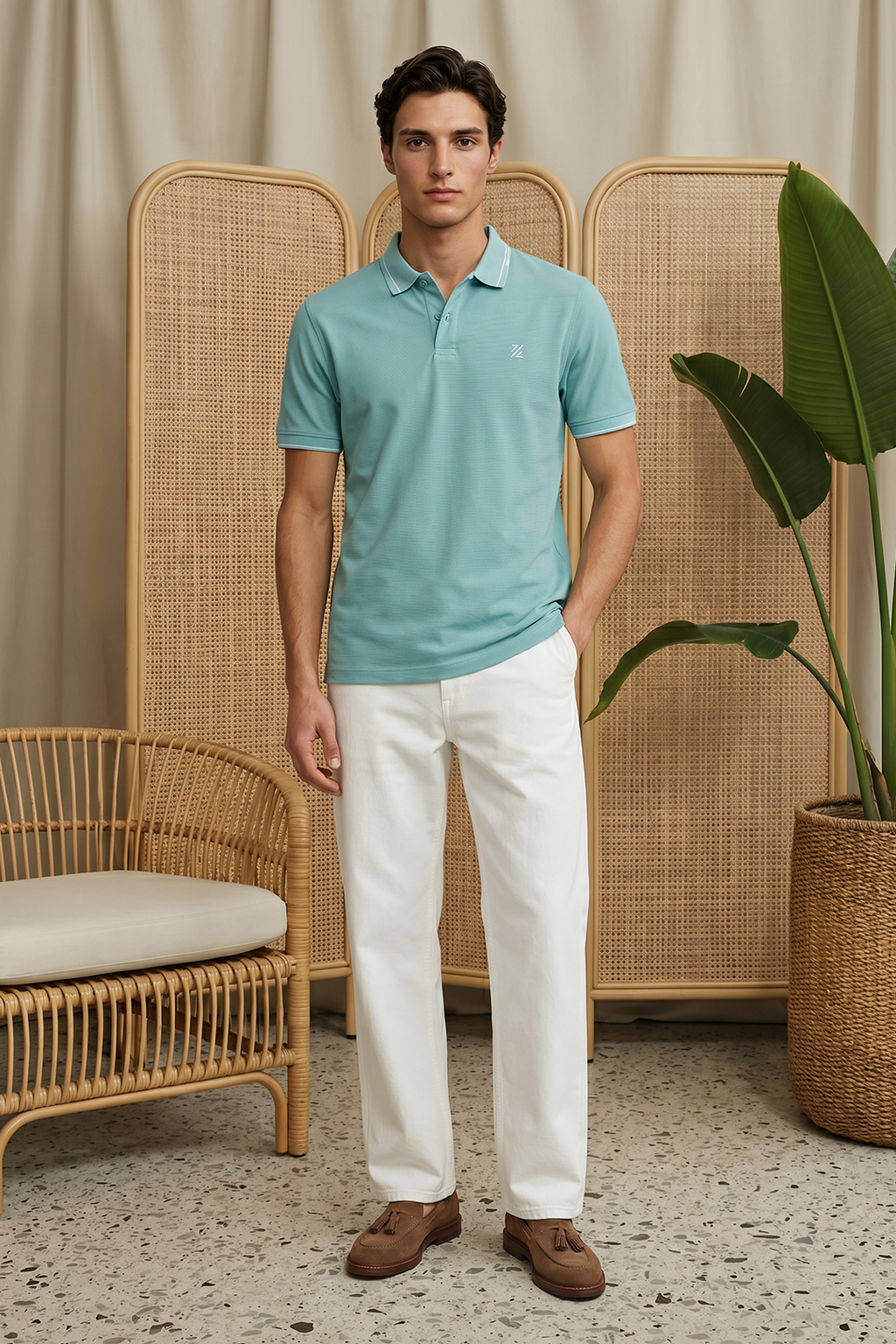 Vintage Collar Polo - 6001