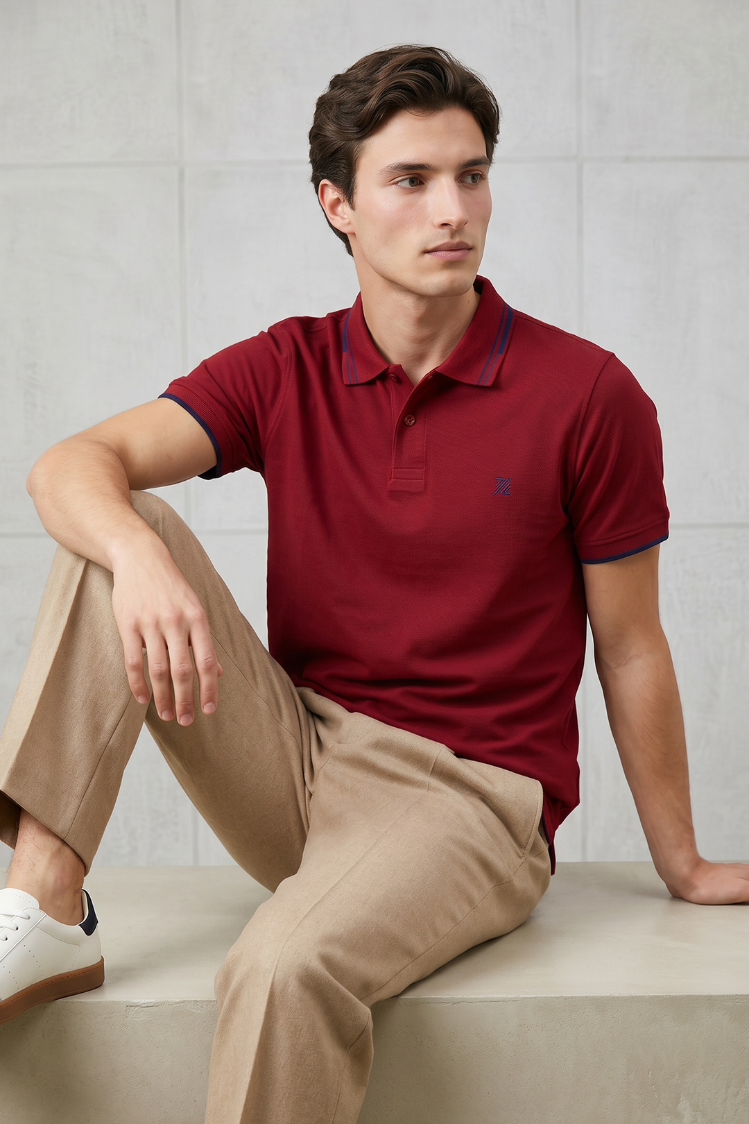 Vintage Collar Polo - 6001